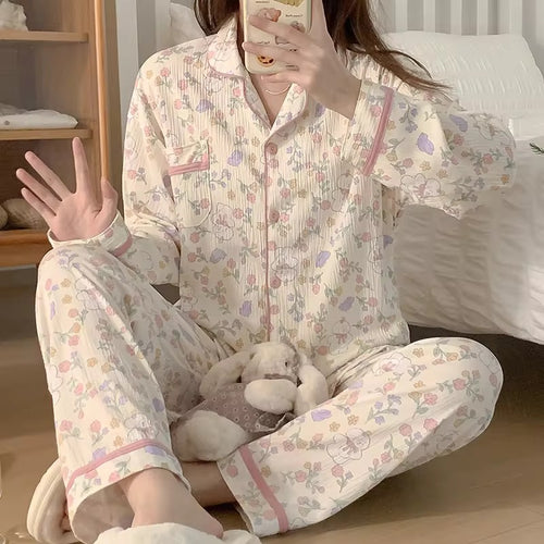 Garden Slumber Print 3 pc Night set